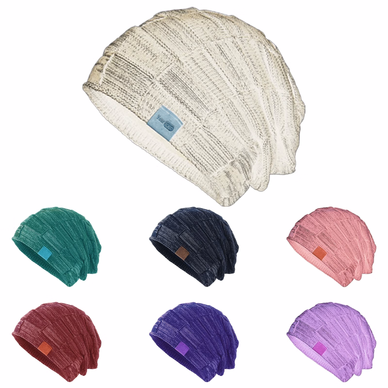 Acrylic Trendy Knitted Beanie For All-Day Warmth And Comfort