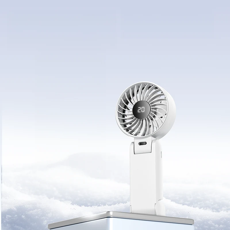 Portable Handheld Fan with Neck Lanyard 1