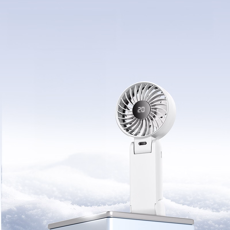 Portable Handheld Fan with Neck Lanyard