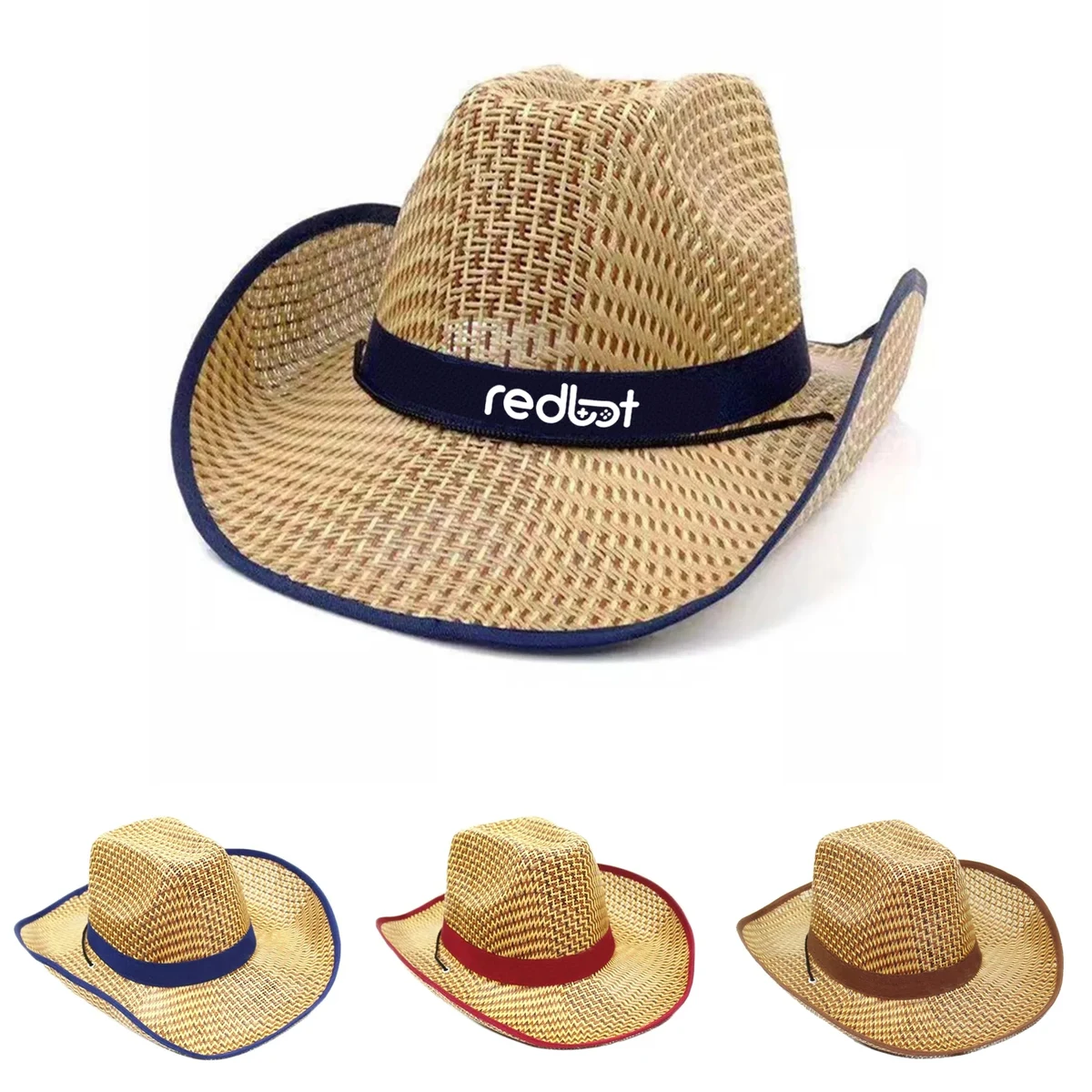 Western Straw Cowboy Hat 1