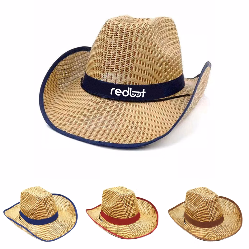 Western Straw Cowboy Hat