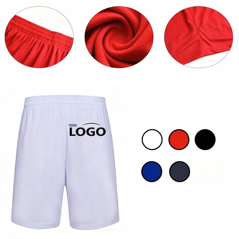 Breathable Casual Shorts With Custom Printed Logo
