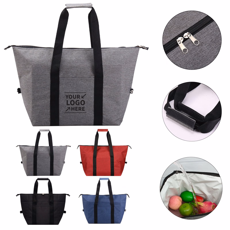 Insulated Collapsible Tote Cooler Bag