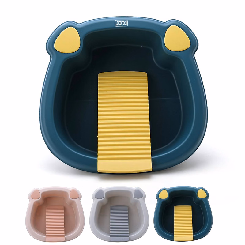 Children's Laundry Basin w/ Built-In Washboard