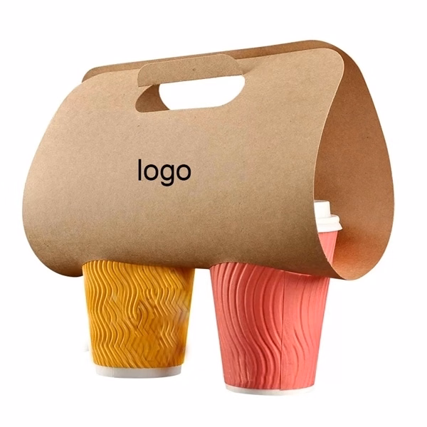 Two Cups Carrier Drink Tote