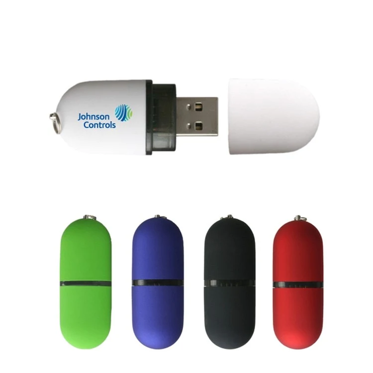 16GB Capsule USB Flash Drive w/Removable Cap 1