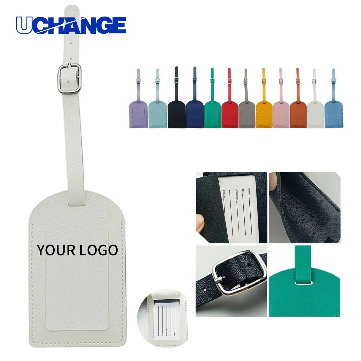 Square Luggage Tag for Suitcases 1