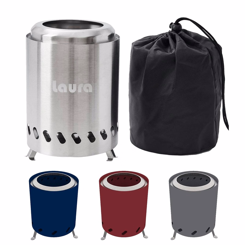 7 inch stainless steel table top smokeless stove
