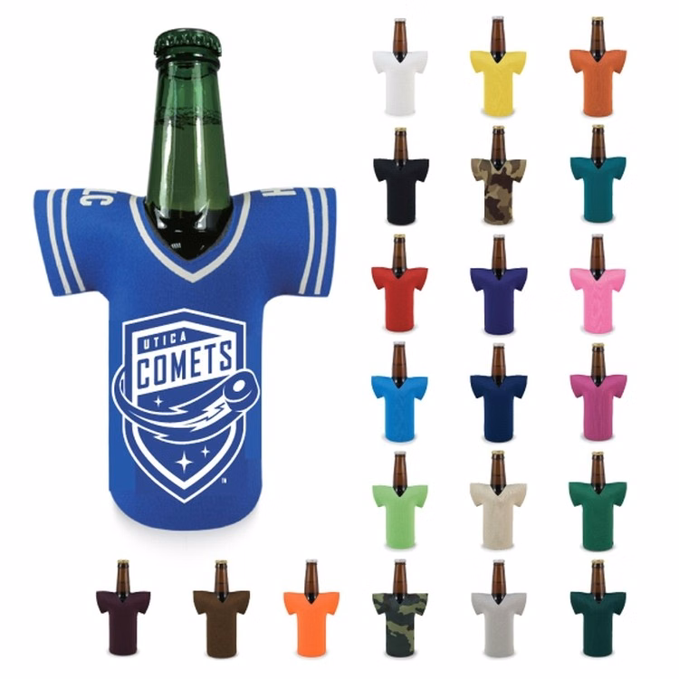 Premium Foam Jersey Shape Bottle Insulator- Screen Printed