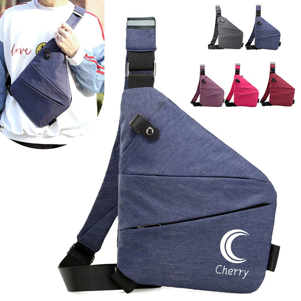 Anti Theft Crossbody Bag 1