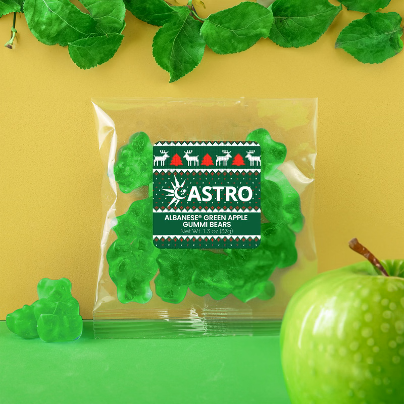 Albanese® Green Apple Gummi Bears: Taster Packet