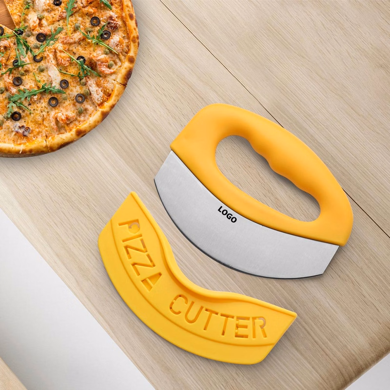 430 Stainless Steel Circular Pizza Cutter