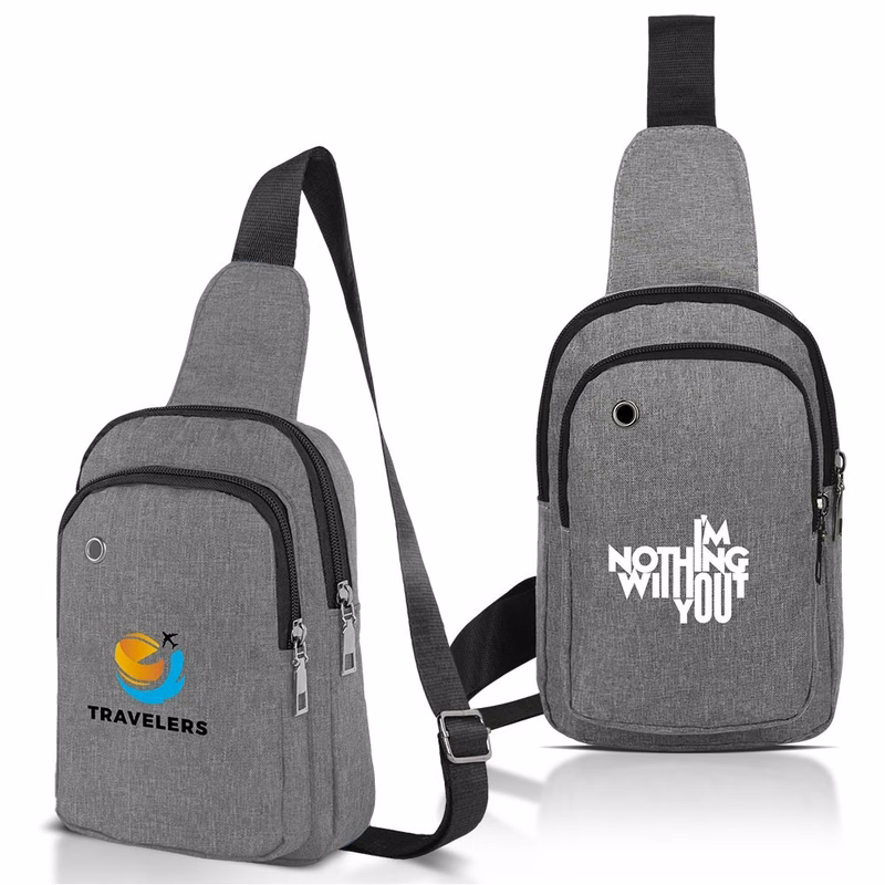 Promotional Crossbody Sling Backpack ( 9" x 6" x 3.5" )
