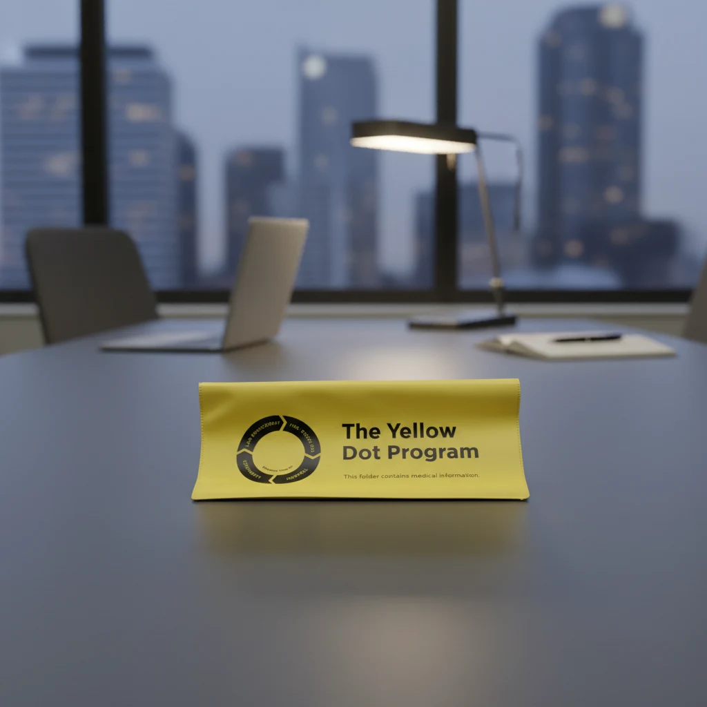 Foldover Insurance Document Holder 1