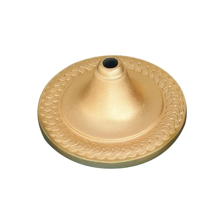 American Beauty Indoor Flagpole Stand - 1" to 1-1/4" Diameter Bore Gold 1