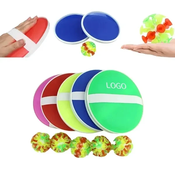 Colorful Suction Cup Ball Toy Set with Interactive Fun Game 1