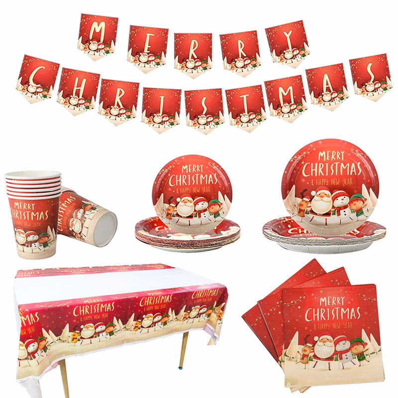 Christmas Party Dinnerware Set