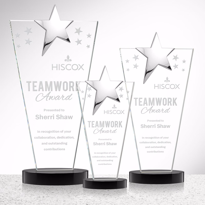 Mantella Chrome Star Award - Black