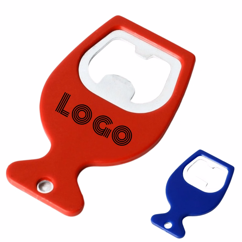 Wine Glass Shaped Bottle Opener Laser Engraving for Events