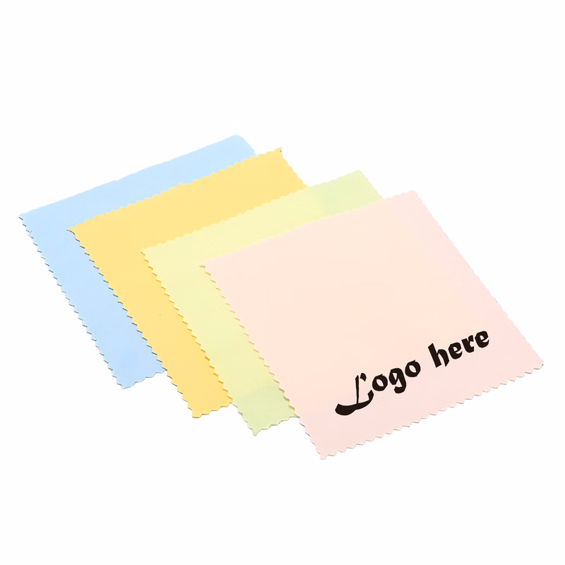 MOQ50 Custom Eyeglass Cleaning Cloth For Promotions