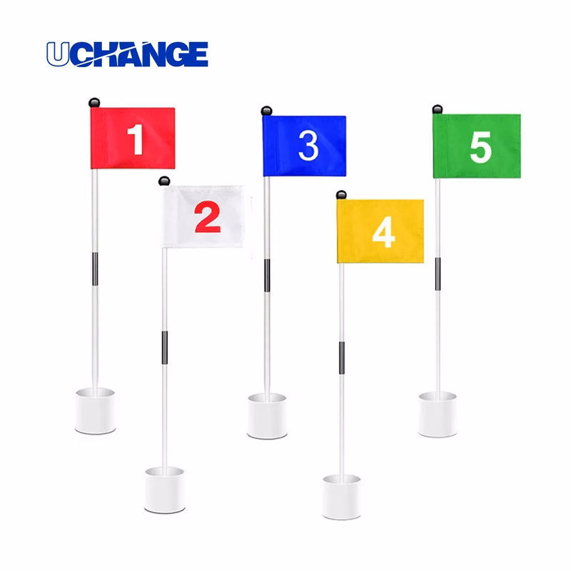 Portable Golf Target Flags for Practice & Course
