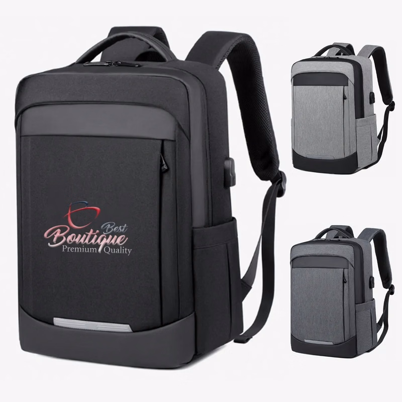 Custom Gift Travel Business Work Bag With USB Charging Port