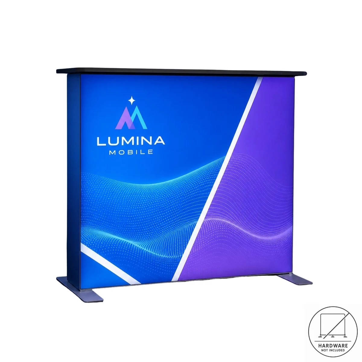 Replacement Graphics one side only for Backlit LED Light Box SEG Floor Counter Kit, NO SETUP CHARGE 1