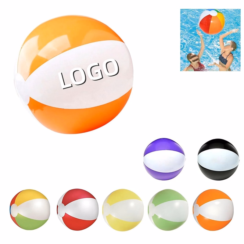 18" Vibrant Color Beach Ball