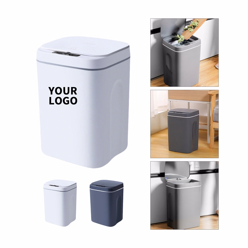 16L Touch Free Sensor Waste Bin 8.46" x 8.07" x 13.3"
