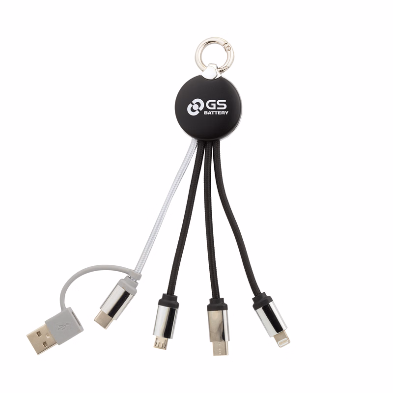 Backlit 3-in-1 Charging Cord