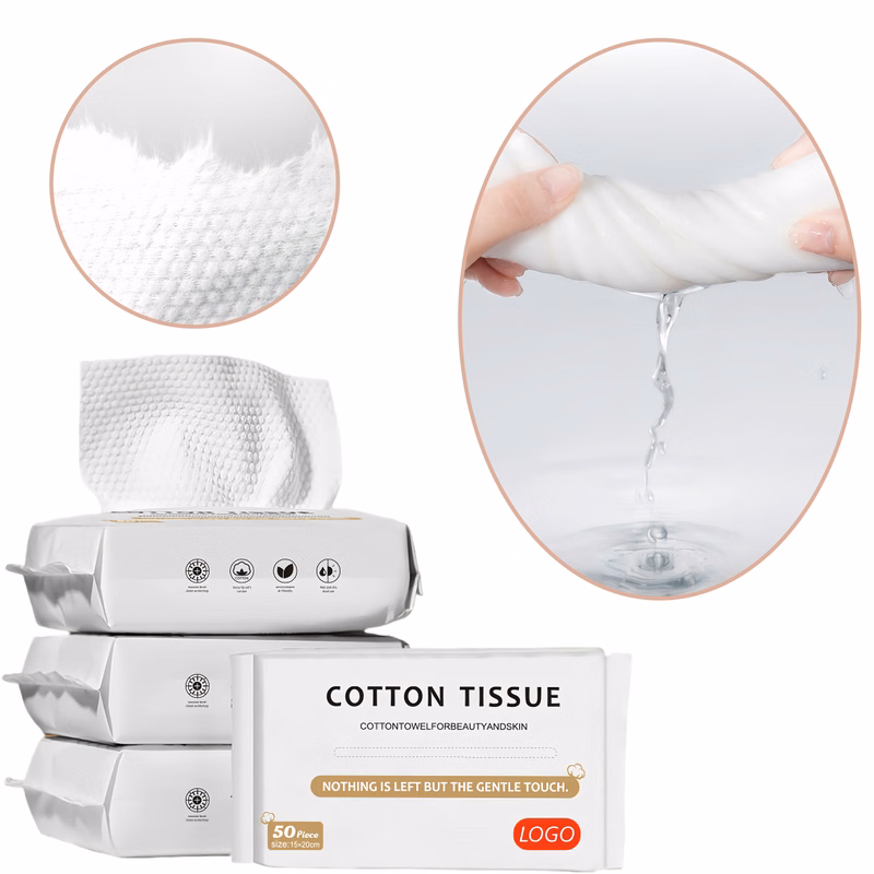 Pearl-pattern Disposable Face Towels