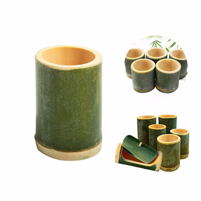 10oz Bamboo tube cup