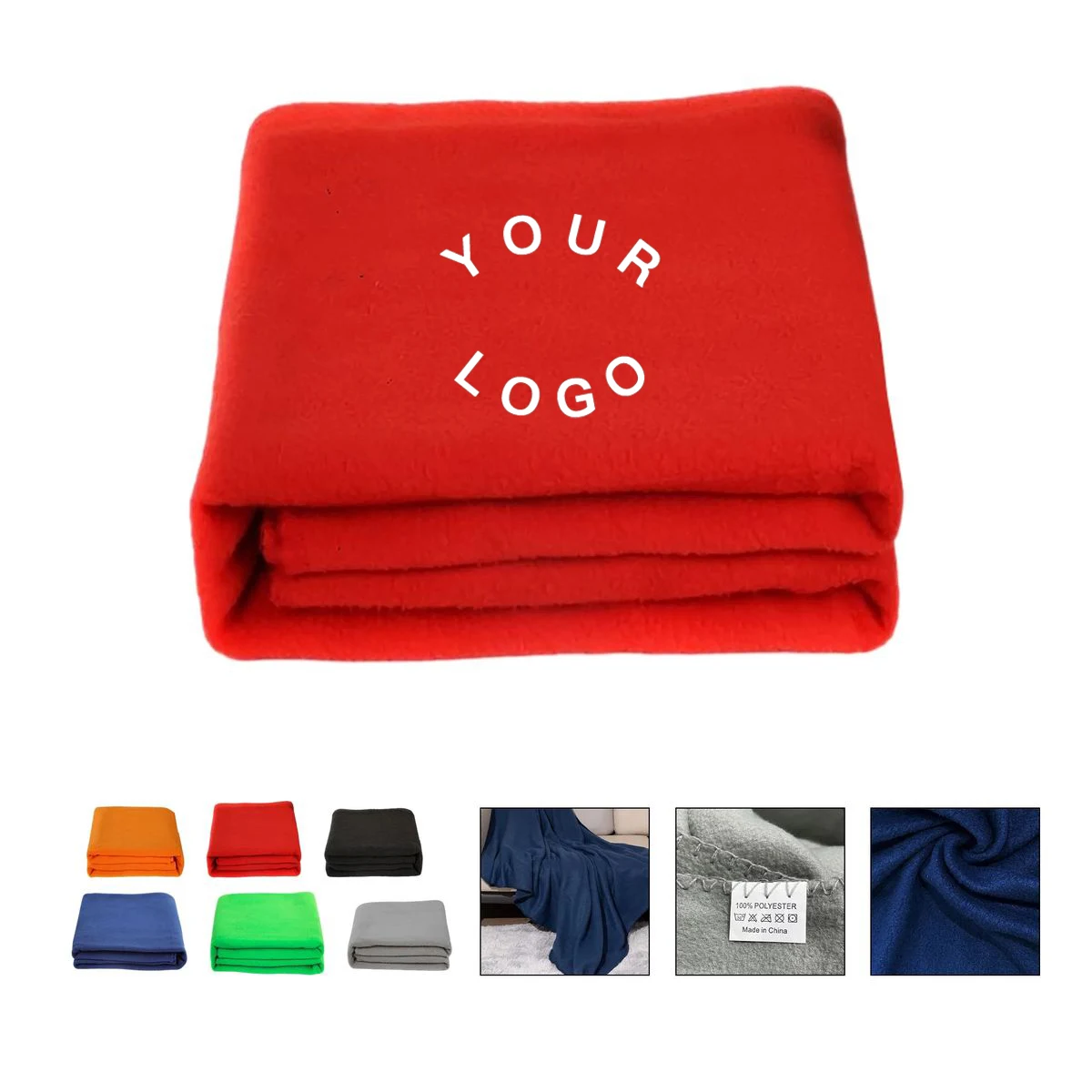 Lightweight 60x50 Fleece Throw for Daily Comfort 1