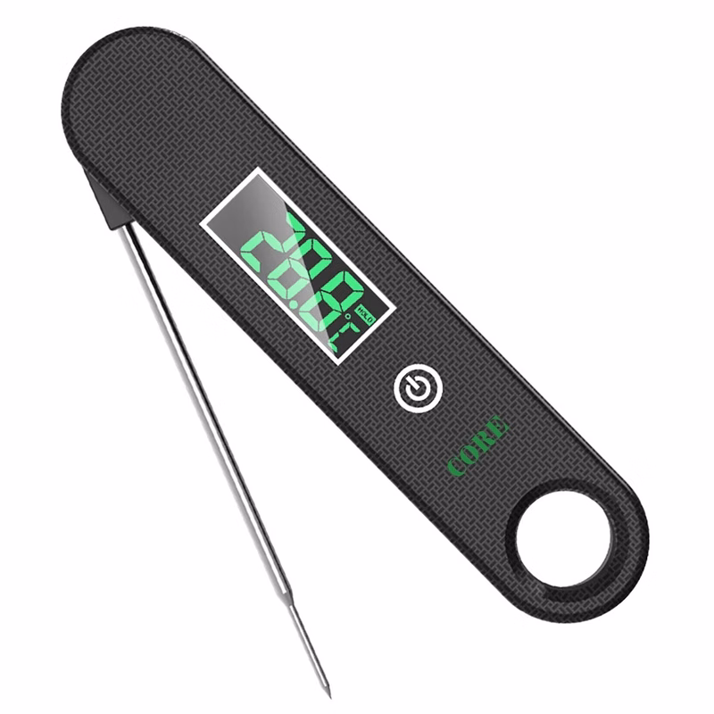 Digital Meat Thermometer Instant Red