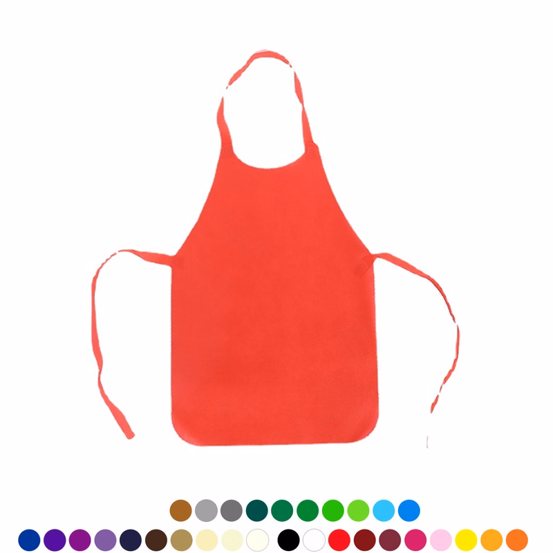 26.8"L X 16.5"W Disposable Non Woven Apron