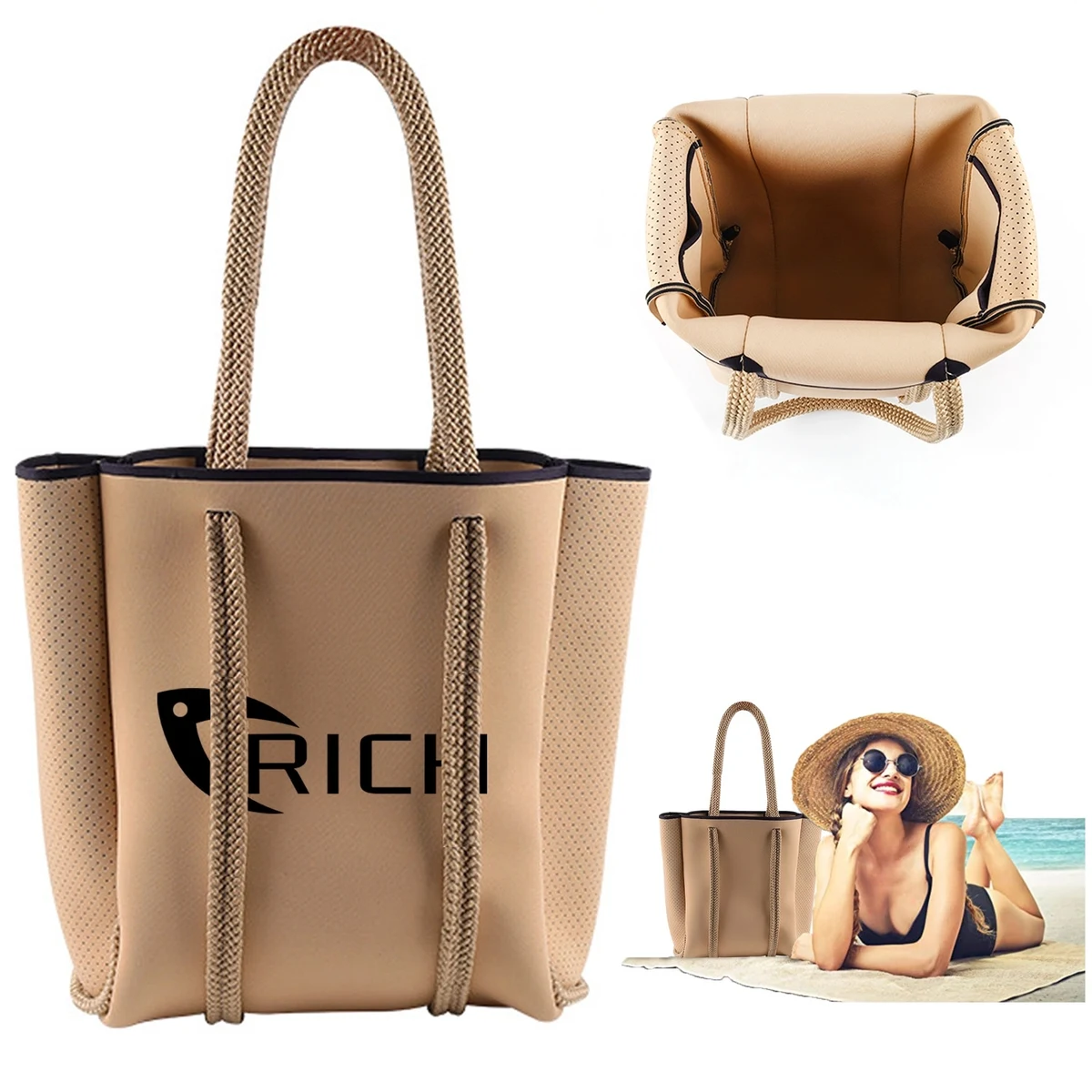 Neoprene Bucket Bag 1