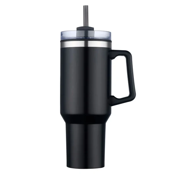 40 oz Savvy Mug with Straw 1