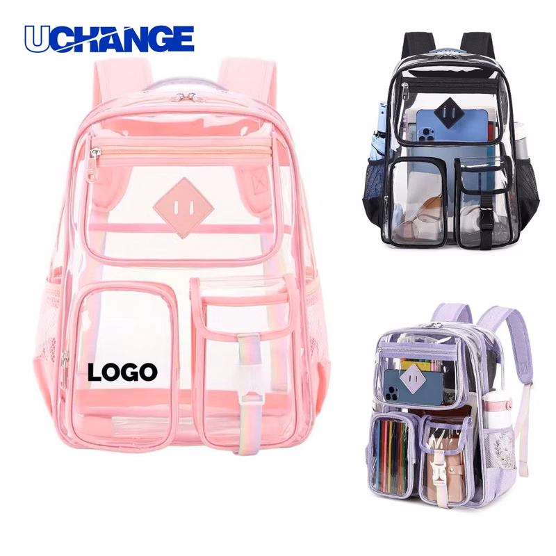 Large Clear School Backpack