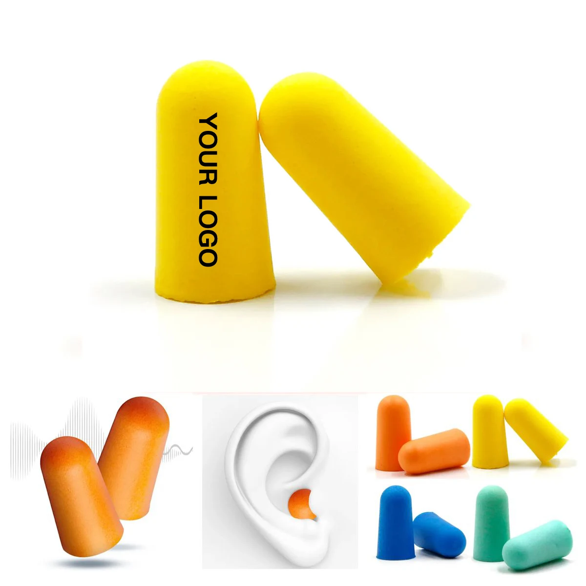 Noise Blocking Foam Earplugs in Storage Case 1