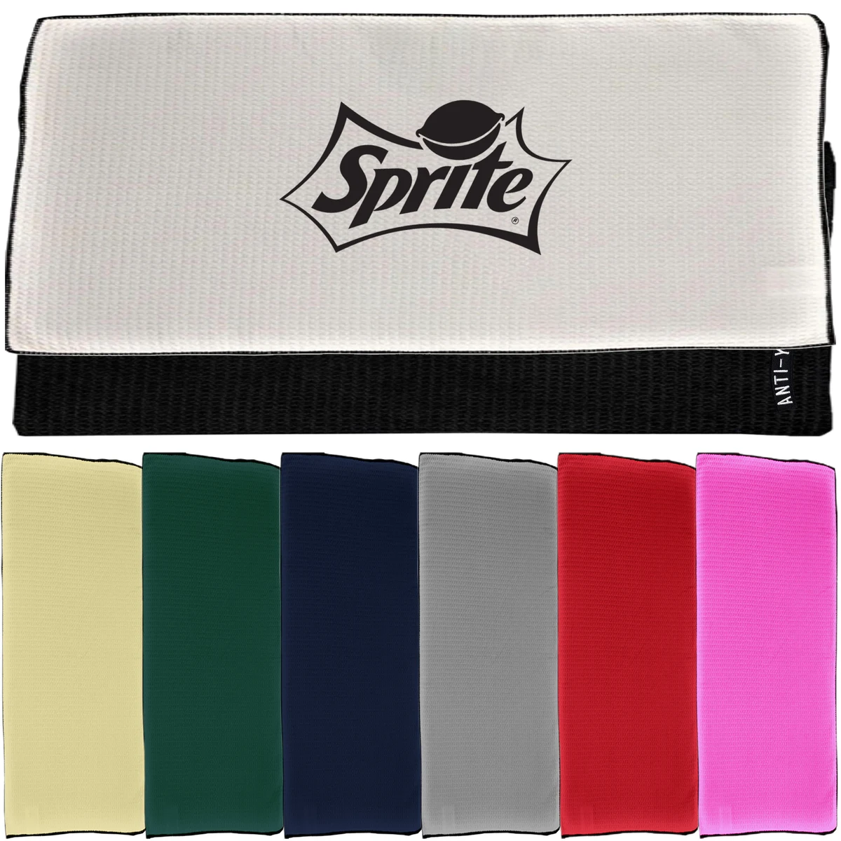 17" x 40" Polyester Waffle Weave Golf Towel 1