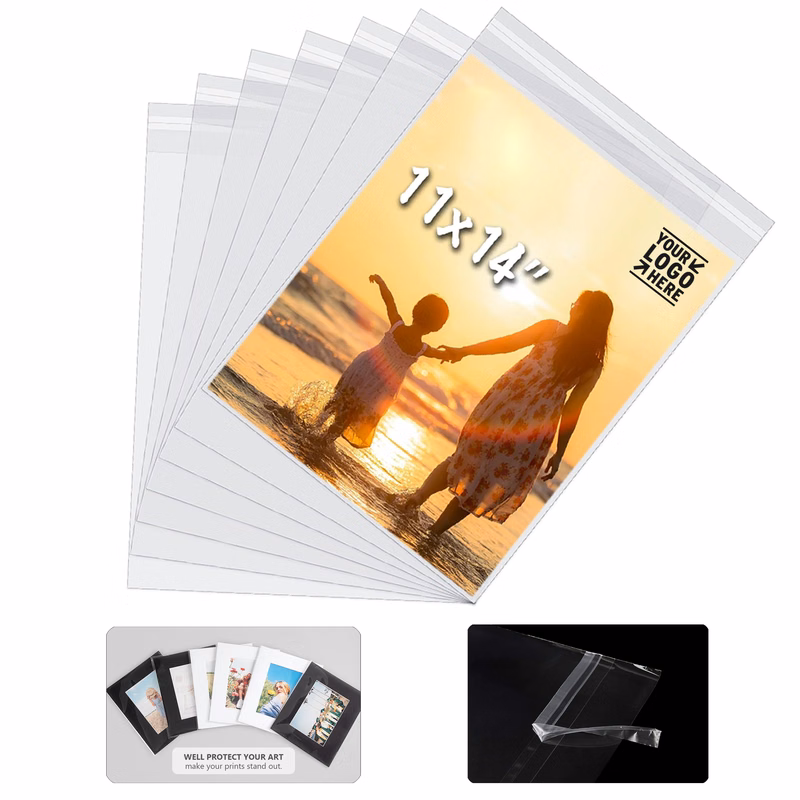 11"x14" Art Print Acid-Free Crystal Clear Sleeves Storage Bag