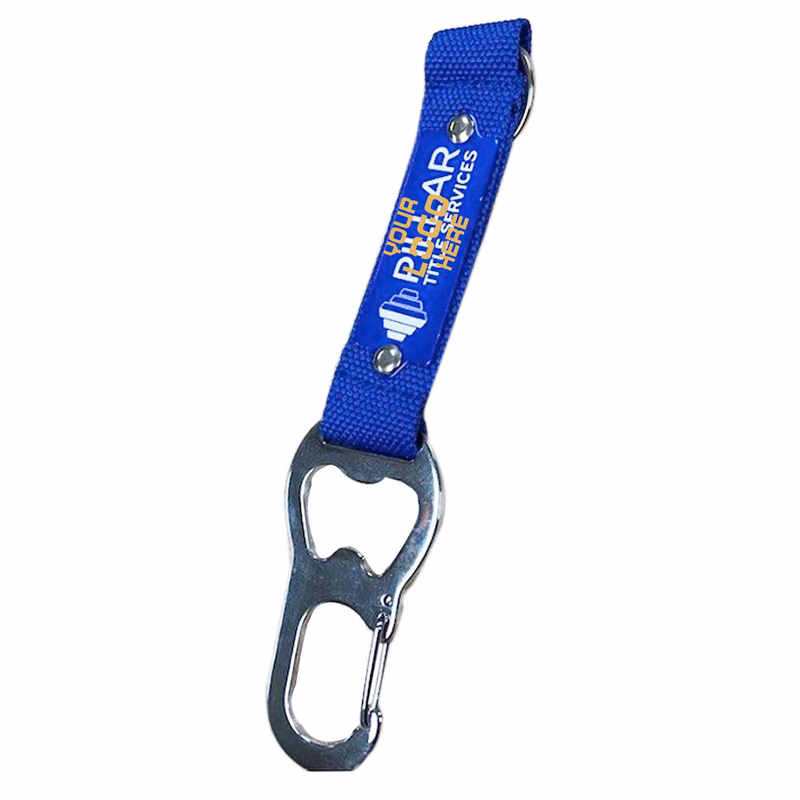 Keychain Bottle Opener Lanyard Key Ring Attachment Clip
