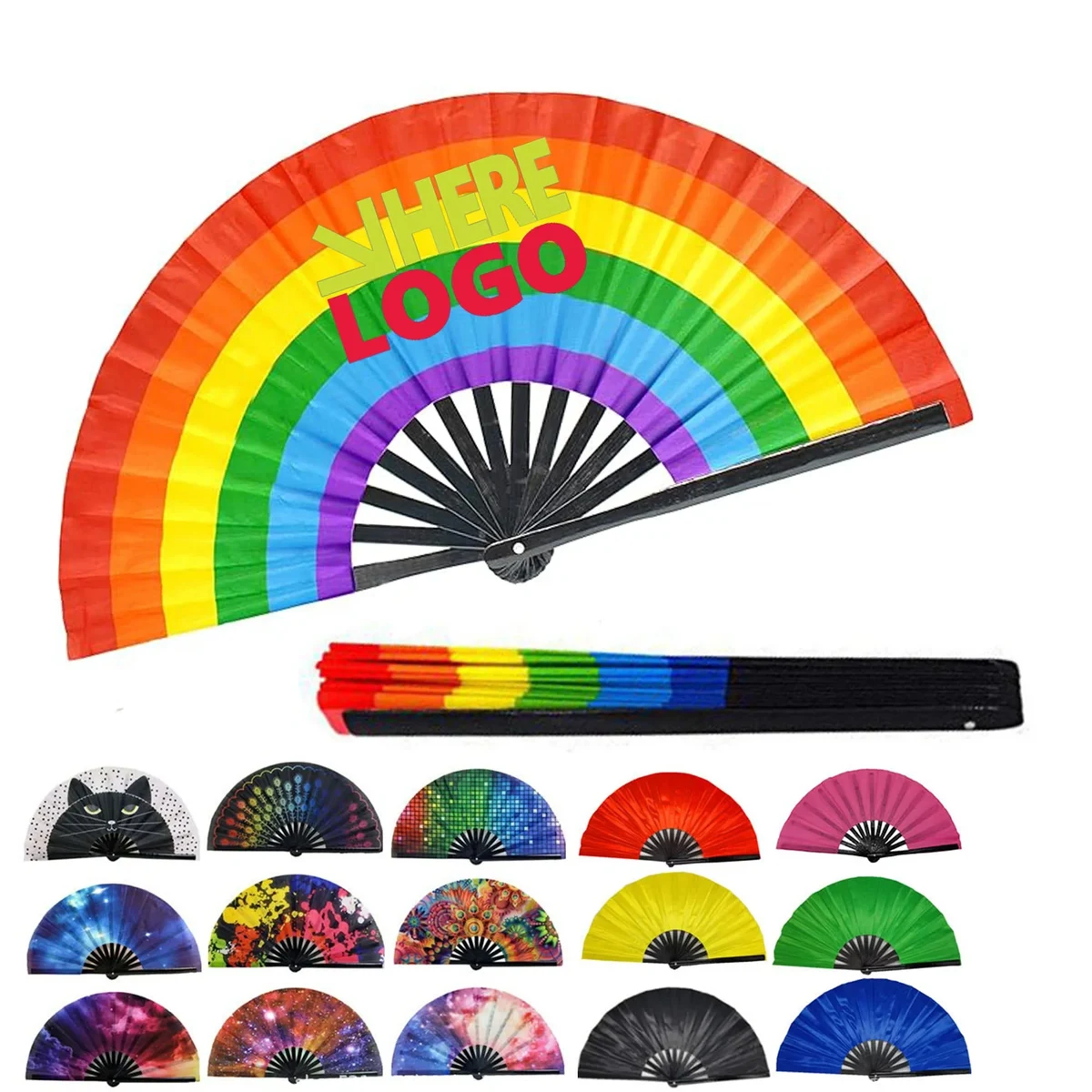 Rave Accessories Clack Hand Fan 1