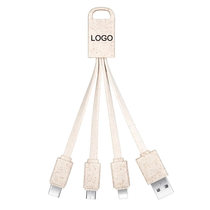 Bio-degradable 4 In 1 Charging Cable 1