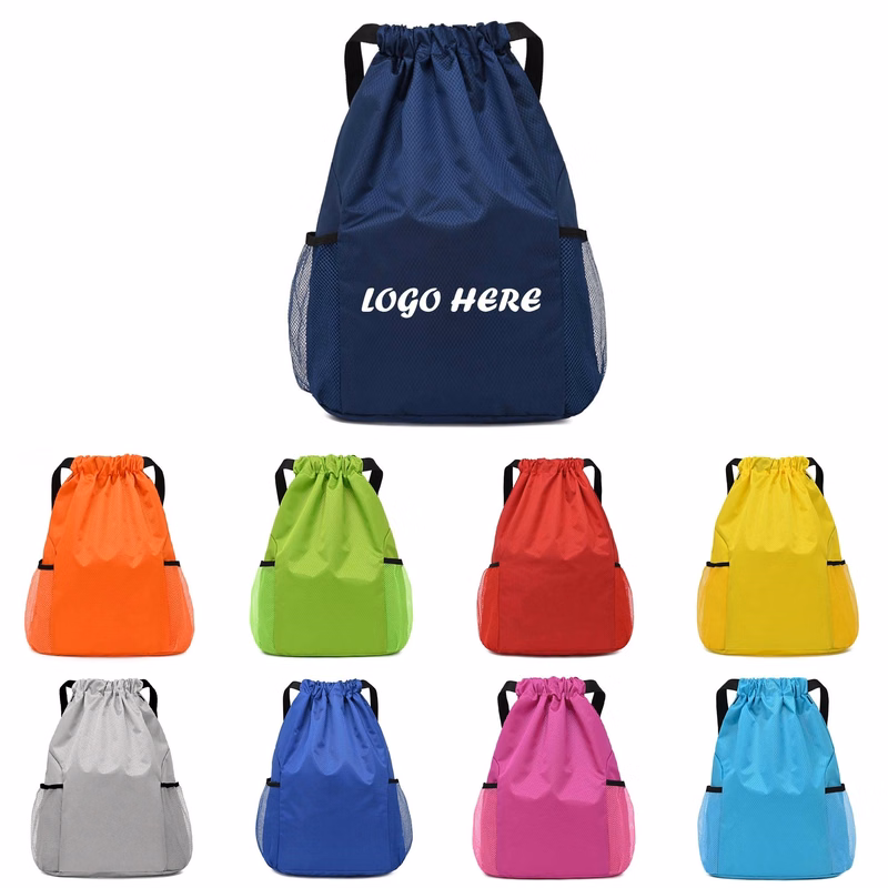 Large Capacity Drawstring Sports Basketball Backpack