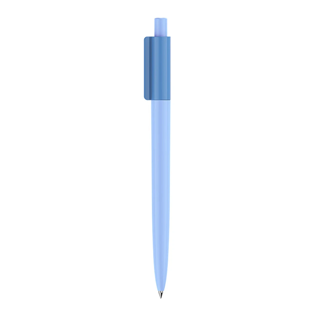 Click Mechanism Plastic Ballpoint Pen 1