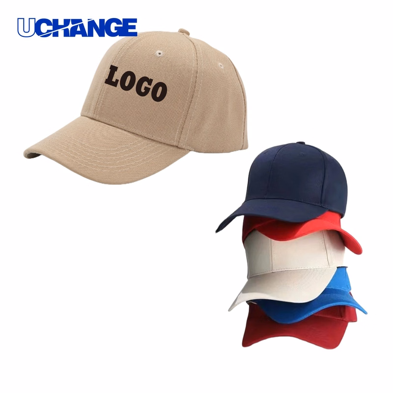 Baseball Cap with Metal Snap Adjuster for Daily Wear