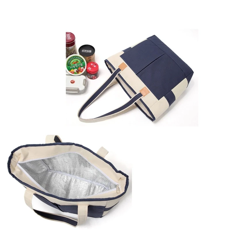 Two-tone Insulated Cooler Tote Bag 1