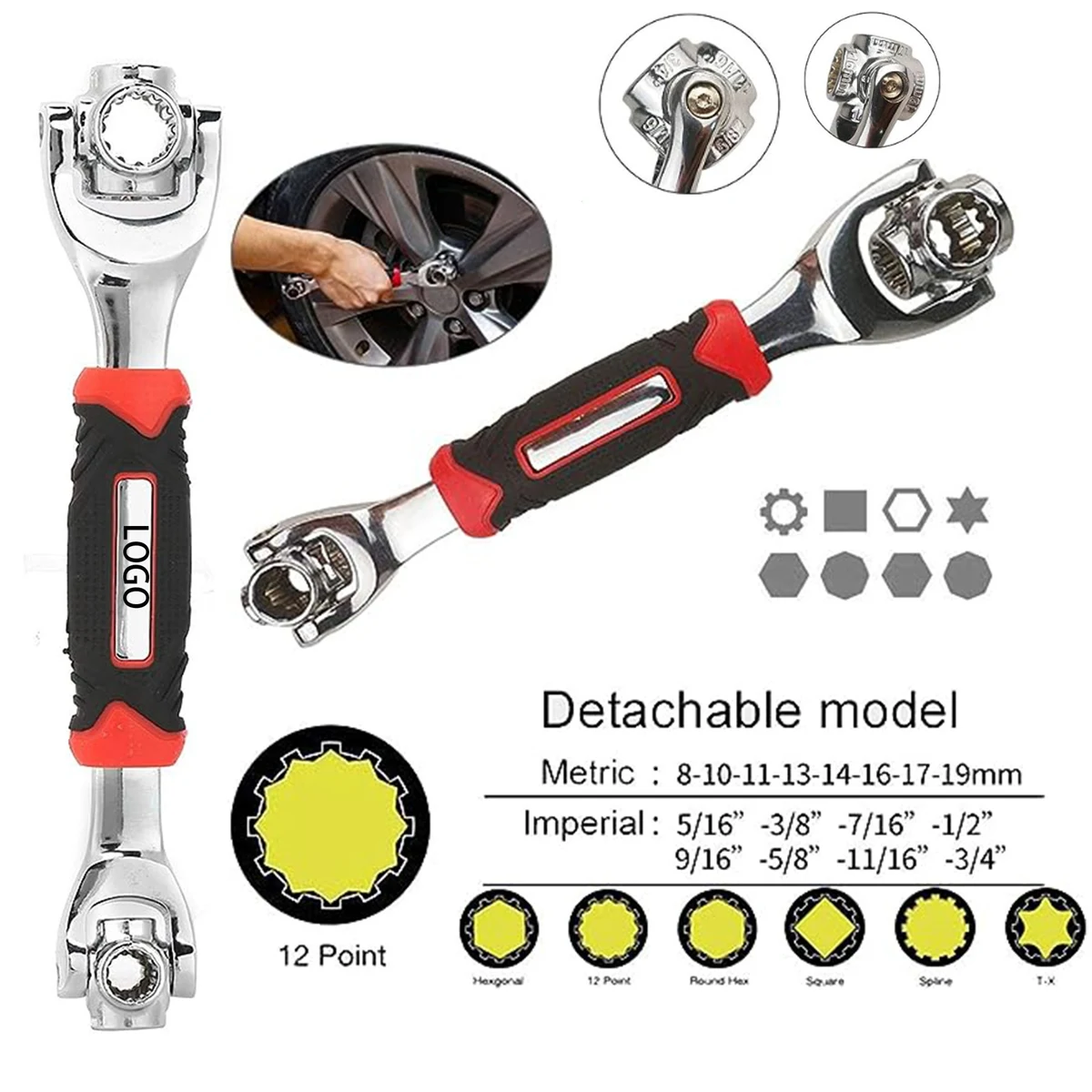 48 in 1 Swivel Head Multi Tool 1