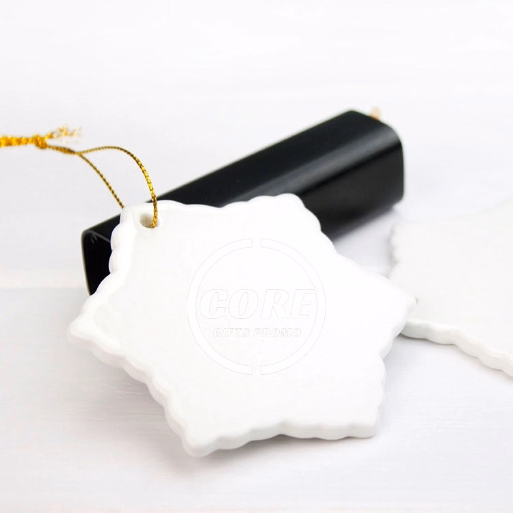 Custom Sublimation Ceramic Ornament